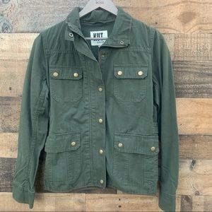 Kut From the Kloth Army Green Utility Jacket